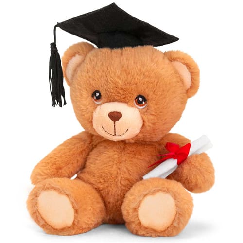 15cm Keeleco Graduation Bear - Soft Shelf Pick