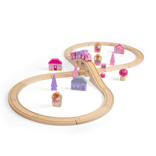 Fairy Figure of Eight Train Set - Colour and Create