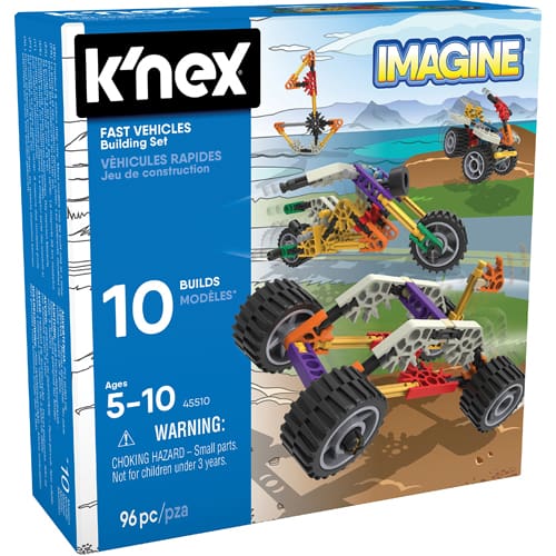 K’NEX Core Fun Fast 10 Model Building Set - Little Builder Fun