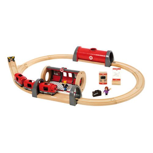 Metro Railway Set - Pocket Wheels Play