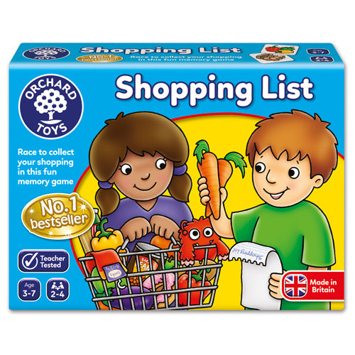 Shopping List - Nursery Play Pick