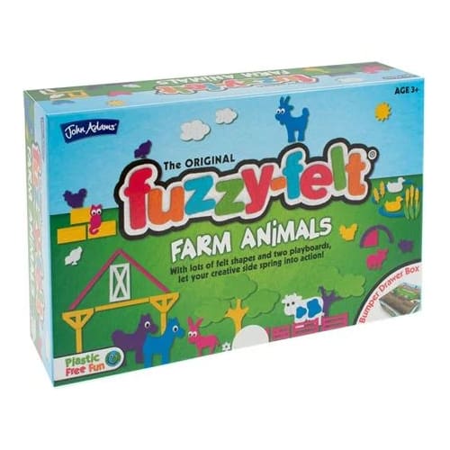 Fuzzy-Felt Farm Animals - Learning Story Time